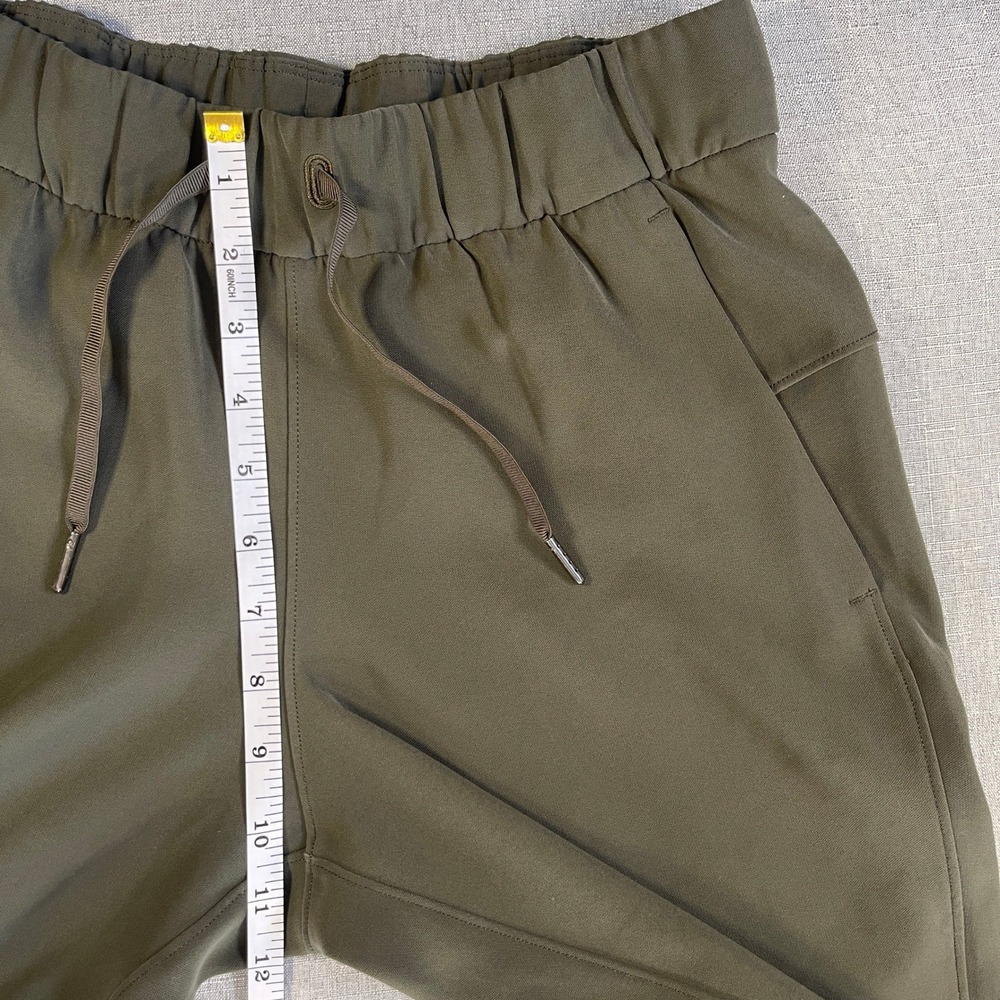 Lululemon On the Fly Travel Woven Jogger‎ Womens 4 Dark Olive Green Pants - Picture 12 of 14
